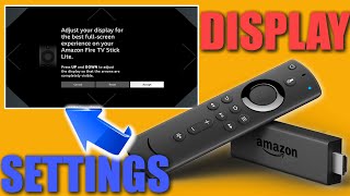 Firestick  How to Setup Display  Resize Display Set Color Depth Adjust Resolution  2023 [upl. by Htebezile897]