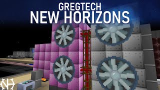 Gregtech New Horizons  54  Turbine Power Modded Minecraft [upl. by Sitrik]