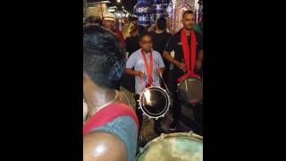 Tassa drumming  Bay road Hosay 2015 [upl. by Laeria]