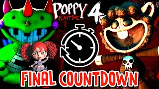 Poppy Playtime Chapter 4  The FINAL COUNTDOWN FINALLY STARTS TODAY 😃 The RELEASE DATE is COMING [upl. by Ainoloppa]