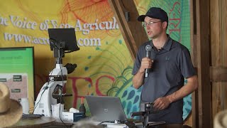 Simeon Kleinsasser Presentation at Acres Field Day Part 1  Soil Biology [upl. by Shriver]