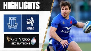 HIGHLIGHTS  🇮🇹 Italy v France 🇫🇷  2023 Guinness Six Nations [upl. by Beattie]