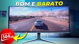 TOP 7 Monitores GAMER BARATO Custo Beneficio 2024 até 144hz  Curvo Ultrawide e 4K [upl. by Yehs]