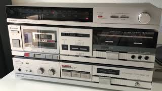 HiFi HITACHI Ampli HA 12 Cassette Deck D E12 Tuner FT12 Turntable HT 12 [upl. by Caterina]