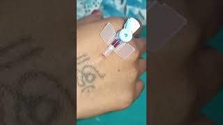 iv injection trending medicalprocedure shortvideo cute ivinjection song sui [upl. by Nylarat]