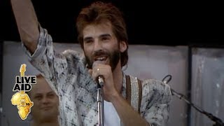 Kenny Loggins  Footloose Live Aid 1985 [upl. by Ellevel783]