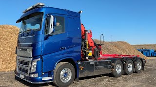 Köp Kranväxlare Volvo FH540 med Palfinger 34002 på Klaravik [upl. by Nilloc679]