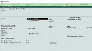 Contra voucher entry of cash withdrawl in tally erp 9 in hindi and english [upl. by Faso76]