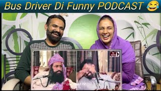 Bus Driver Funny PODCAST  Hass Hass K bus Ho gae  Pakistani Reaction [upl. by Julio301]