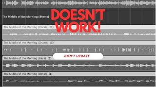 Logic Pro 11 Stem Splitter Doesnt Work [upl. by Devi]