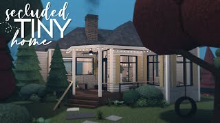 Bloxburg  Secluded Tiny Home  100k  Speedbuild [upl. by Nich873]