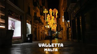 VALLETTA MALTA is safe and fun at night [upl. by Toblat86]