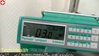 Infusion pump in Hindi Infusion pump training infusomat infusion guide in Hindi [upl. by Alexa414]