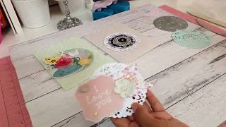 Embellished Doilies and DIY TreatGoodie Bags [upl. by Rbma]