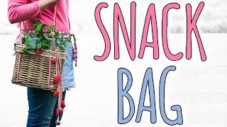 SNACK BAG  SOMMERLICH DEKO FÜR DRAUßEN  DIY [upl. by Accissej]