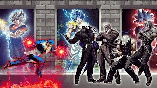 KOF Mugen Elster Vs Ultimate Rugal Team [upl. by Ahsatniuq]