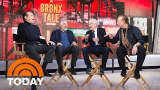 Robert De Niro Chazz Palminteri Talk About ‘Bronx Tale’ Musical  TODAY [upl. by Ettelra]