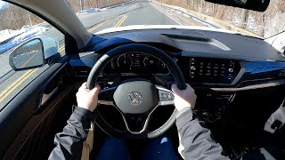 2024 VW Taos SEL  POV Test Drive [upl. by Vail302]