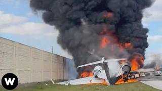 Shocking Catastrophic Plane Crashes Filmed Seconds Before Disaster  What went wrong [upl. by Nebra]