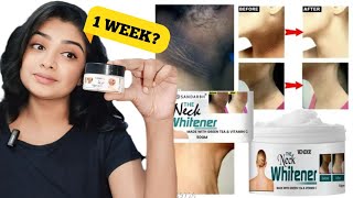 🔴🔥I TRIED NECK WHITENING CREAM  TAMIL [upl. by Ullyot883]