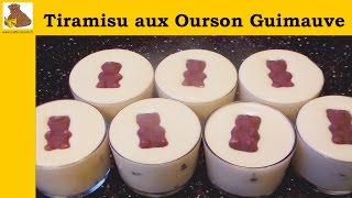 tiramisu aux oursons guimauve  recette facile [upl. by Art779]