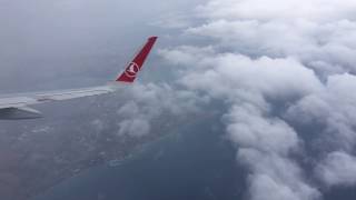 Istanbul to London Heathrow ISTLHR  Turkish Airlines 19 [upl. by Neelak]