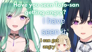 Have you seen Toto getting angry 【VSPO】 [upl. by Kallman550]