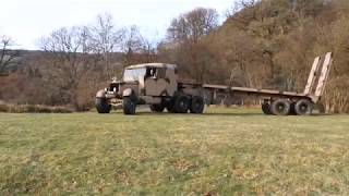 Scammell Pioneer tank transporter [upl. by Jasun]