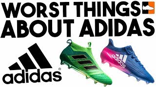 10 Worst Things About Adidas Football Boots [upl. by Gnilrad]