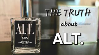 The Truth About ALT Fragrances quotINSPIRED BY CREED AVENTUSquot [upl. by Rialc89]