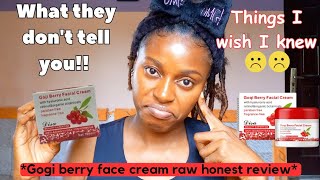 I discovered some scary things about Goji Berry Facial Cream •Goji berry facial cream honest review [upl. by Zorah925]