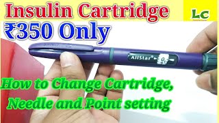 How to Refill Lantus Insulin All star Pen Diabetes Tutorials How to Use at Home diabetes how [upl. by Concepcion]