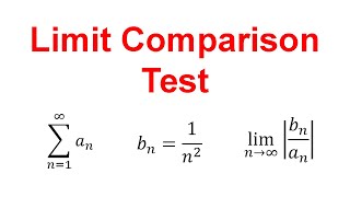 Limit Comparison Test Converging and Diverging Series [upl. by Eibot]