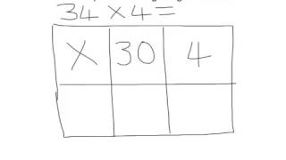 Year 4 Multiplication Grid Method [upl. by Bale]