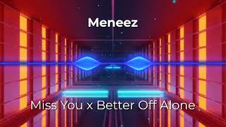 Miss You x Better Off Alone Meneez Mashup Tik Tok [upl. by Halivah]