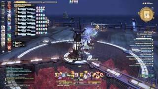 FFXIV Full Leviathon Hard mode fight The Whorleater [upl. by Etnahs995]