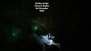 Bamber bridge firework display 3rd November 2024 [upl. by Guenna227]