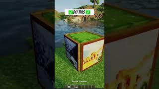 Easy minecraft hack zepeto minecraft minecraftshorts [upl. by Fortuna]