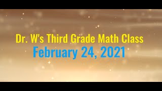 Dr Ws 3rd Grade Math Class Savvas Lesson 125 Number Lines Fractions Greater Than 1 Reteach [upl. by Igenia367]