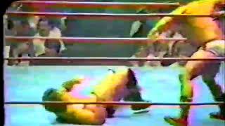 Rougeaus vs Garvins International Wrestling 1985 [upl. by Lokcin]