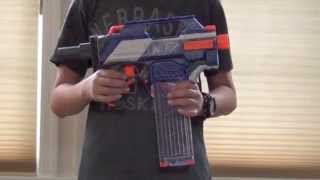 TUTORIAL Minimized Nerf Rapidstrike Rapidstrike Uzi [upl. by Neras]