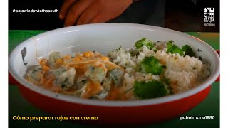 Cómo preparar rajas con crema 🫑🧑‍🍳 [upl. by Joyce]