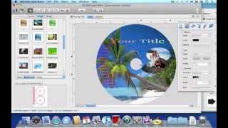 Mac CDDVD Label Maker CD DVD Label Software for Mac OS X [upl. by Htabmas225]