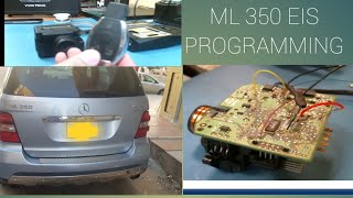 MercedesbenzML350 2007 EIS PROGRAMMING ALL KEYS LOST vvdi progvvdi mbtoolبرمجة مفتاح مرسديس [upl. by Burlie]