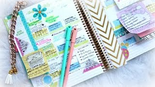 How To Organize and Decorate Your Planner [upl. by Myers]