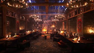 Night at The Witchers Tavern Music Ambience and a Taste of Medieval Times [upl. by Hazelton]