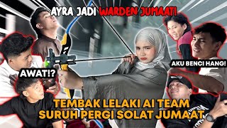 AYRA PANAH AI TEAM UNTUK SOLAT JUMAAT BERGEGAR 1 OFFICE 🤣 [upl. by Levina895]