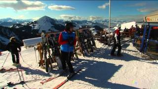 Der Bergdoktor Hans Sigl beim Skifahren [upl. by Uriisa]