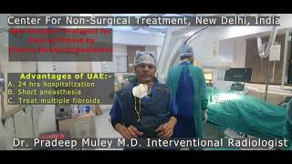 Non surgical treatment for uterine fibroid [upl. by Eceinert227]