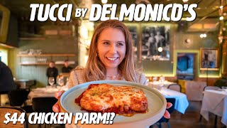 TUCCI Delmonicos New Sister Restaurant Opening Day Best Italian Food in NYC [upl. by Shue]